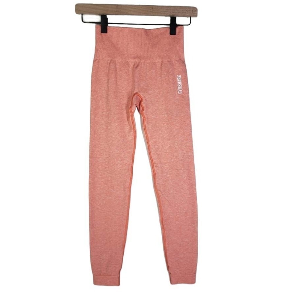 Gymshark Vital Seamless Leggings XS Peach Apricot